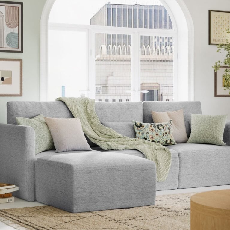 Drew Modular Sectional Sofa with Ottoman elegant and versatile furniture set comfort and style
