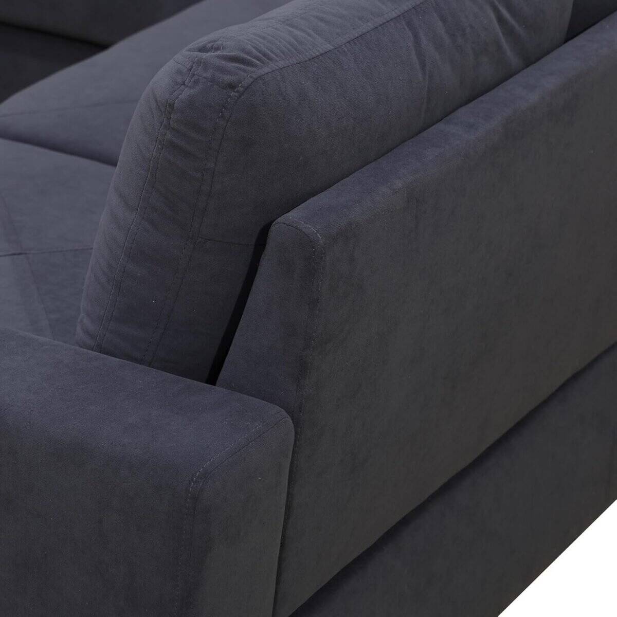 Calico 4-Piece Couch Living Room Couch Set with Sofa and Loveseat,Modular L /  U Shaped Sectional Couches