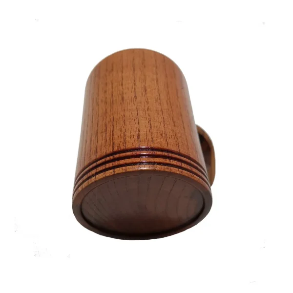 natural eco friendly wood beer mug, handmade